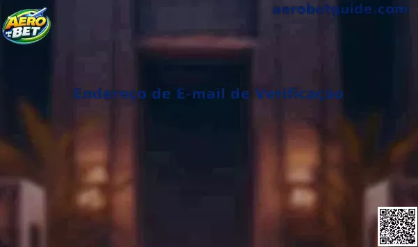 Endereço de E-mail de Verificação Aero Bet